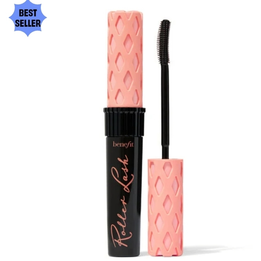 NIB Full Size Benefit Cosmetics Roller Lash Curling & Lifting Mascara in Black